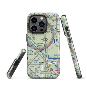 Clark Airport (19IN) VFR Sectional  Tough iPhone Case