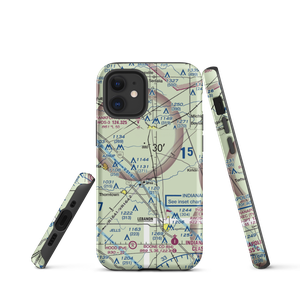 Clark Airport (19IN) VFR Sectional  Tough iPhone Case