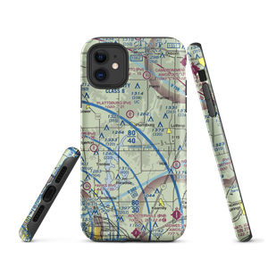 Clark Airport (7MO8) VFR Sectional  Tough iPhone Case