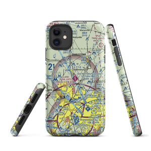 Clark Regional Airport (JVY) VFR Sectional  Tough iPhone Case