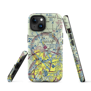 Clark Regional Airport (JVY) VFR Sectional  Tough iPhone Case