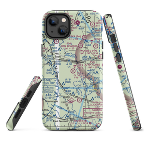 Clark Sky Ranch Airport (3TA2) VFR Sectional  Tough iPhone Case