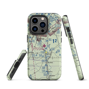 Clarke County Airport (23M) VFR Sectional  Tough iPhone Case