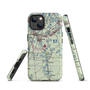 Clarke County Airport (23M) VFR Sectional  Tough iPhone Case