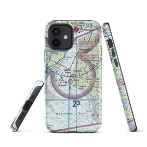 Clarks Point Airport (CLP) VFR Sectional  Tough iPhone Case