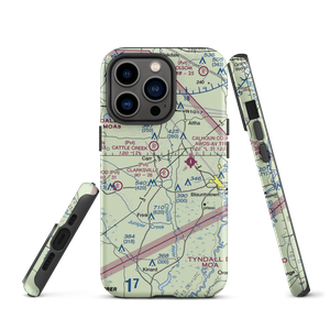 Clarksville Airport (74FD) VFR Sectional  Tough iPhone Case