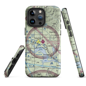 Clarksville Municipal Airport (H35) VFR Sectional  Tough iPhone Case