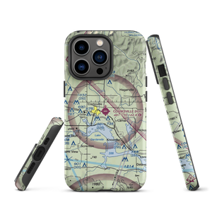 Clarksville Municipal Airport (H35) VFR Sectional  Tough iPhone Case