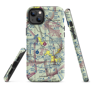 Clarksville–Montgomery County Regional Airport (CKV) VFR Sectional  Tough iPhone Case