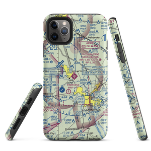 Clarksville–Montgomery County Regional Airport (CKV) VFR Sectional  Tough iPhone Case