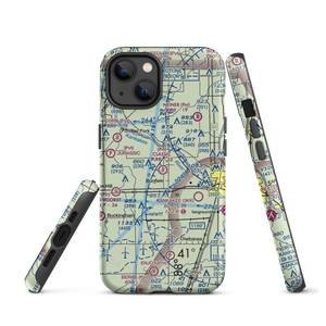 Classic Landings Airport (05IL) VFR Sectional  Tough iPhone Case