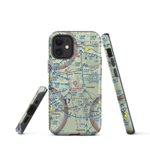 Claucherty Airport (MI35) VFR Sectional  Tough iPhone Case