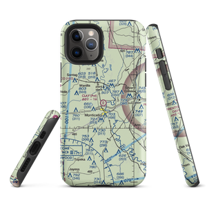 Clay Airport (MS50) VFR Sectional  Tough iPhone Case