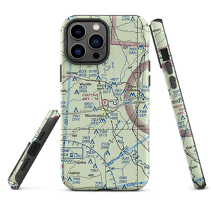 Clay Airport (MS50) VFR Sectional  Tough iPhone Case