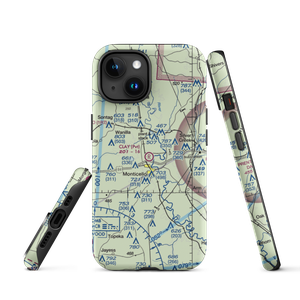 Clay Airport (MS50) VFR Sectional  Tough iPhone Case