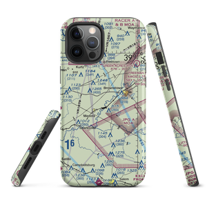 Clay Hill Farms Airport (II76) VFR Sectional  Tough iPhone Case