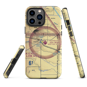 Clayton Municipal Airpark (CAO) VFR Sectional  Tough iPhone Case