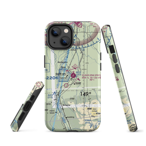 Clear Airport (Z84) VFR Sectional  Tough iPhone Case