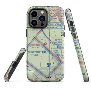 Clear Creek Airport (2AK2) VFR Sectional  Tough iPhone Case