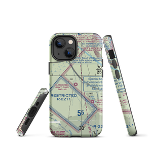 Clear Creek Airport (2AK2) VFR Sectional  Tough iPhone Case