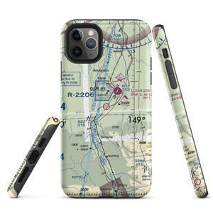 Clear Sky Lodge Airport (CLF) VFR Sectional  Tough iPhone Case