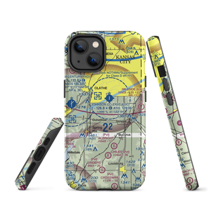 Clear View Farm Airport (97KS) VFR Sectional  Tough iPhone Case