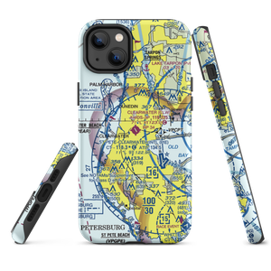 Clearwater Air Park (CLW) VFR Sectional  Tough iPhone Case