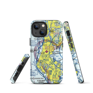 Clearwater Air Park (CLW) VFR Sectional  Tough iPhone Case