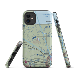 Clearwater Seaplane Base (21MN) VFR Sectional  Tough iPhone Case