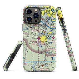 Cleburne Municipal Airport (CPT) VFR Sectional  Tough iPhone Case