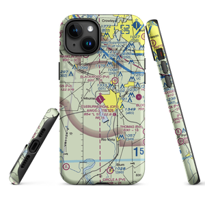 Cleburne Municipal Airport (CPT) VFR Sectional  Tough iPhone Case