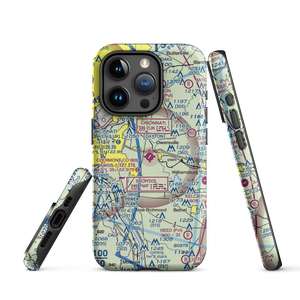 Clermont County Airport (I69) VFR Sectional  Tough iPhone Case