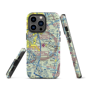 Clermont County Airport (I69) VFR Sectional  Tough iPhone Case