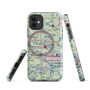Cleveland Municipal Airport (95F) VFR Sectional  Tough iPhone Case