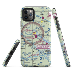 Cleveland Municipal Airport (95F) VFR Sectional  Tough iPhone Case