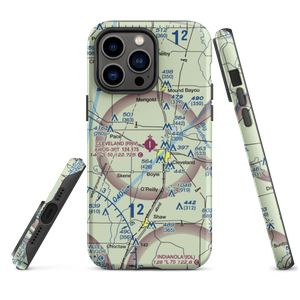 Cleveland Municipal Airport (RNV) VFR Sectional  Tough iPhone Case