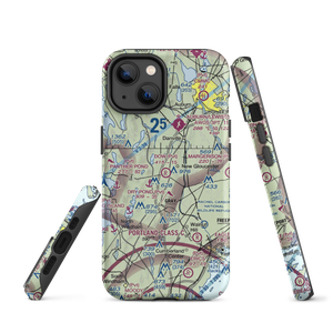 Cliff Dow Airport (54ME) VFR Sectional  Tough iPhone Case