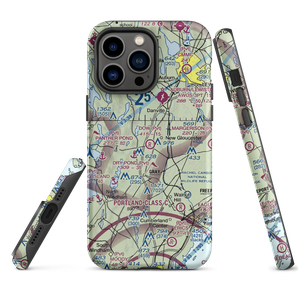 Cliff Dow Airport (54ME) VFR Sectional  Tough iPhone Case