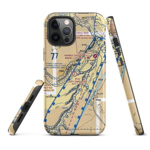 Cliff Dwellers Lodge Airport (AZ03) VFR Sectional  Tough iPhone Case