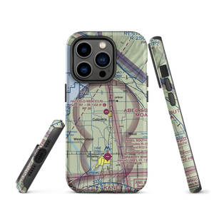 Cliff Hatfield Memorial Airport (CLR) VFR Sectional  Tough iPhone Case