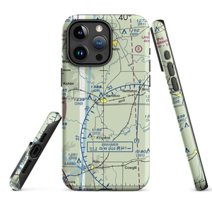 Cliff Scott Airport (47MO) VFR Sectional  Tough iPhone Case