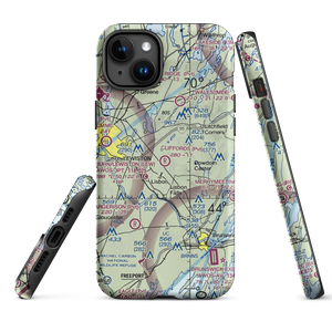 Cliffords Airport (ME69) VFR Sectional  Tough iPhone Case