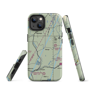 Clinesmith Ranch Airport (WN30) VFR Sectional  Tough iPhone Case