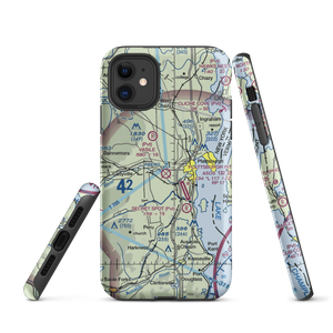 Clinton County Airport (PLB) VFR Sectional  Tough iPhone Case