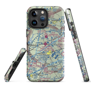 Clinton Field (I66) VFR Sectional  Tough iPhone Case