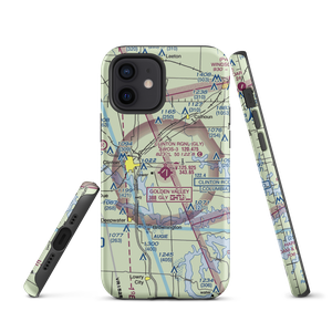 Clinton Memorial Airport (GLY) VFR Sectional  Tough iPhone Case