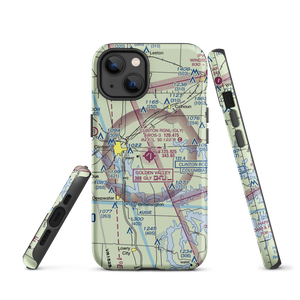 Clinton Memorial Airport (GLY) VFR Sectional  Tough iPhone Case