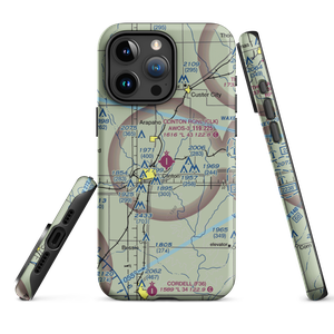 Clinton Regional Airport (CLK) VFR Sectional  Tough iPhone Case