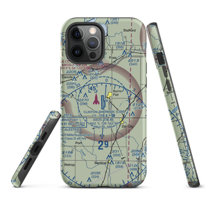 Clinton Sherman Airport (CSM) VFR Sectional  Tough iPhone Case