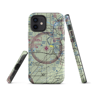 Cloquet Carlton County Airport (COQ) VFR Sectional  Tough iPhone Case